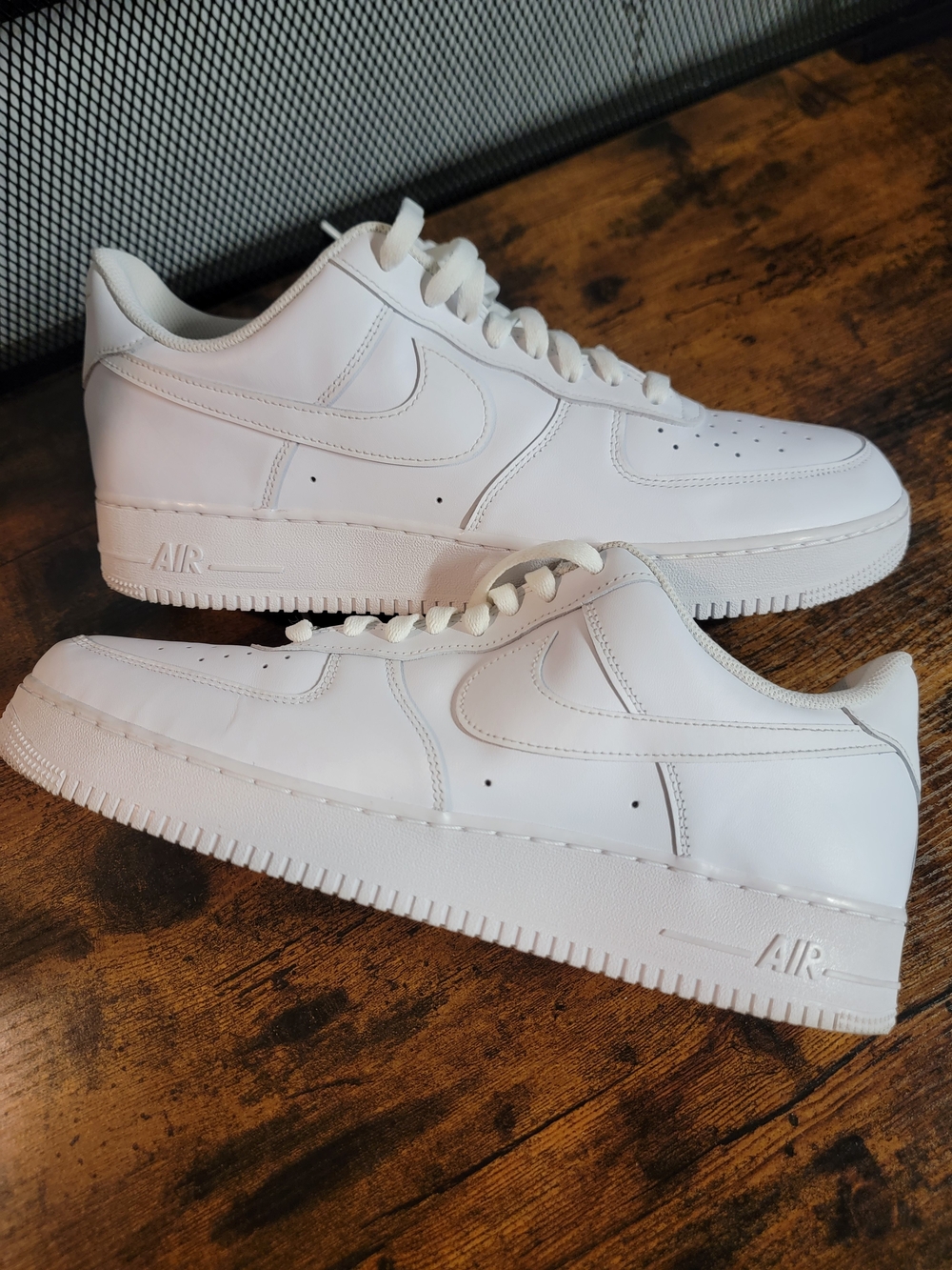 Nike Air Force 1 Low Top Sneakers - White Size 14